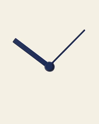 mosery Corner Clock Hands Set Navy