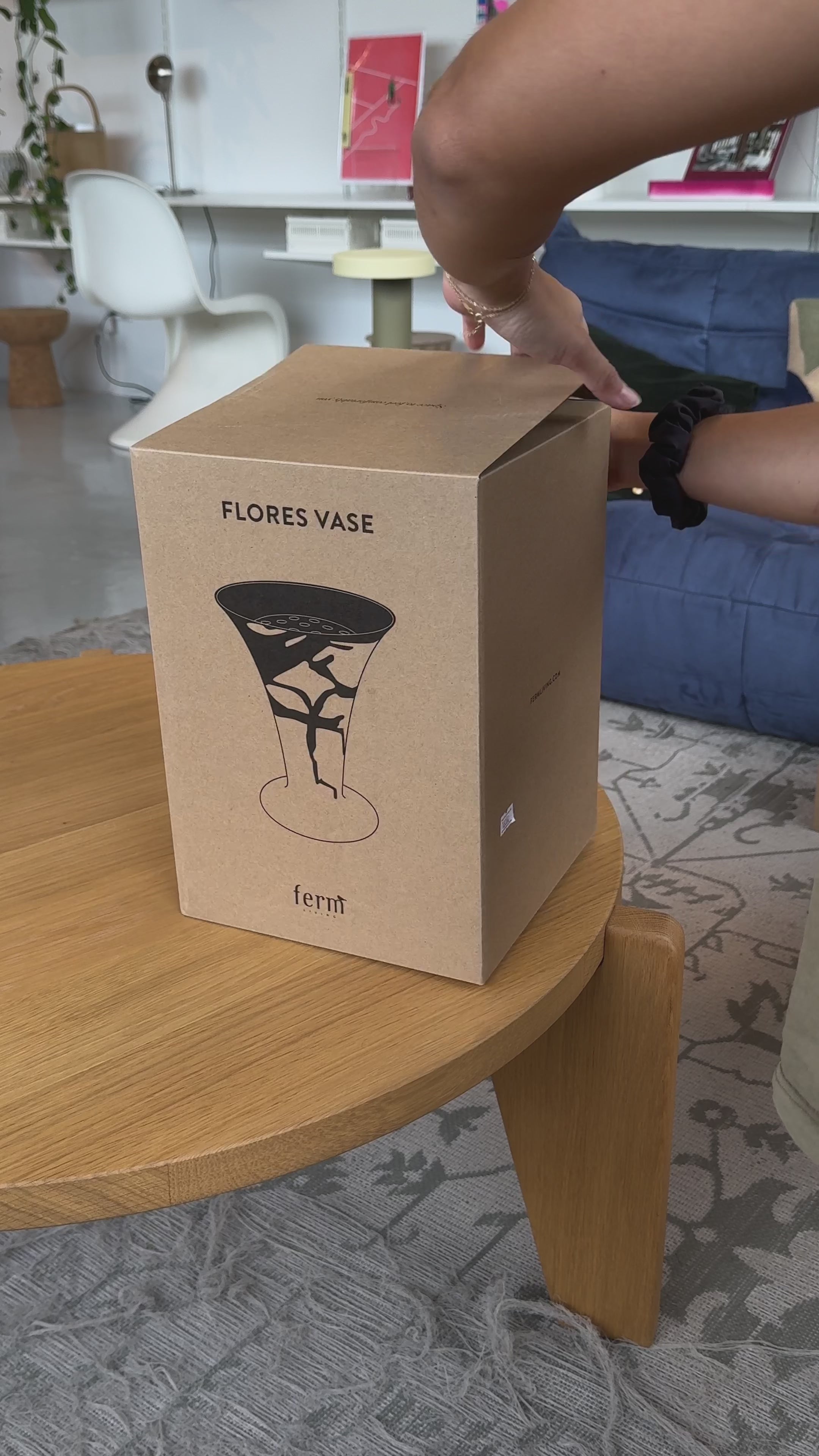 ferm LIVING Flores Vase