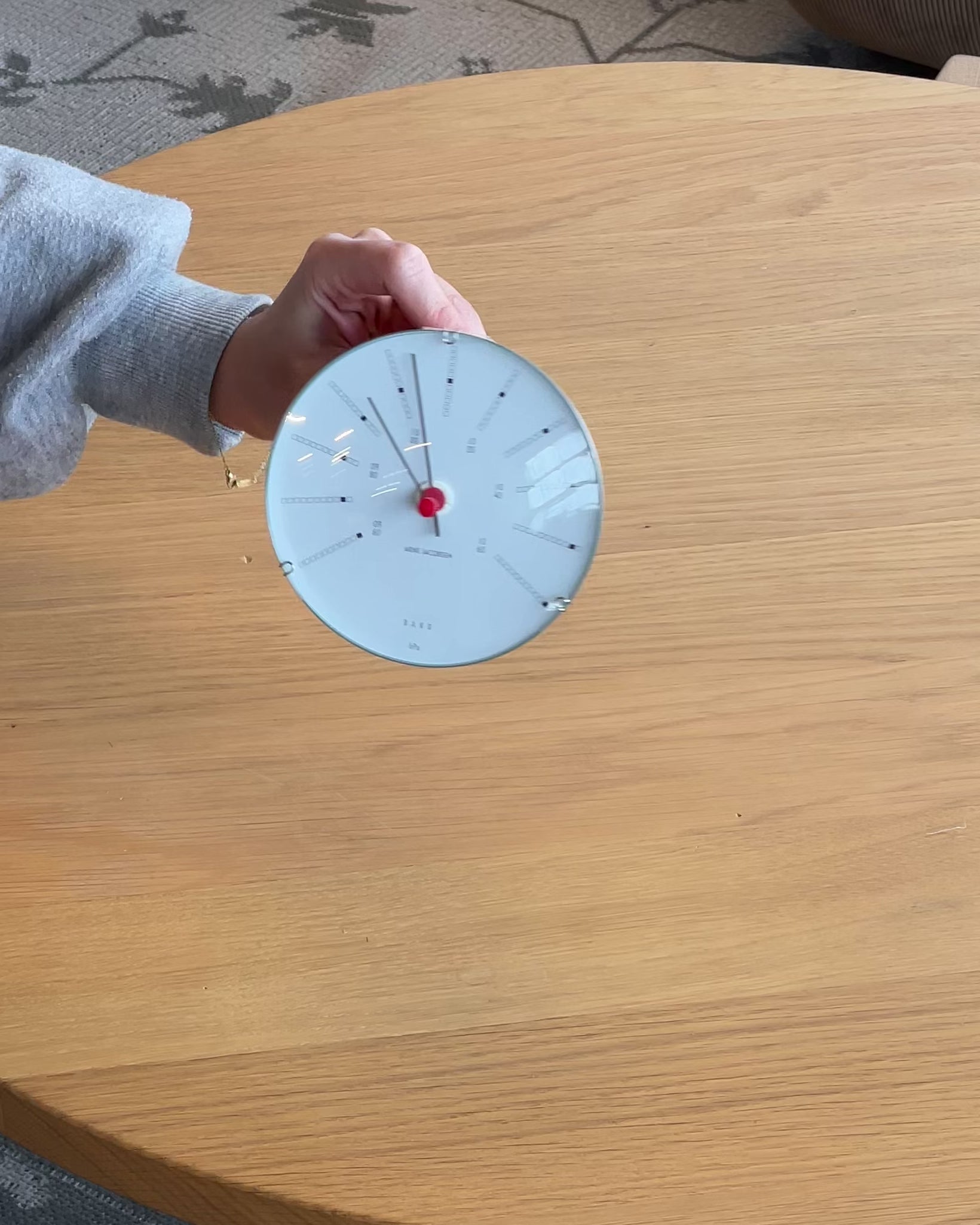 arne jacobsen bankers barometer 12cm