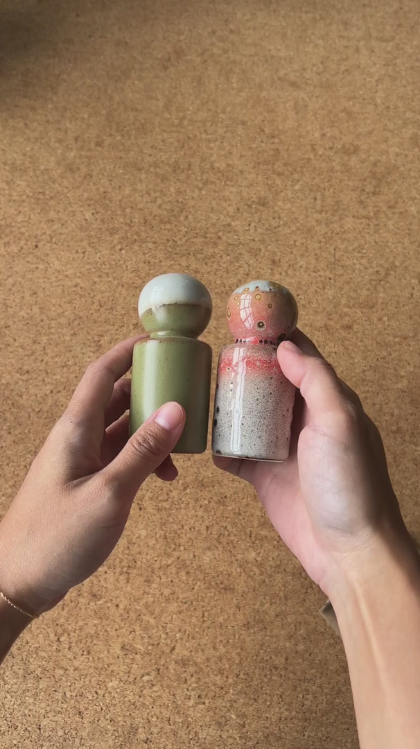 HKliving 70s Ceramics Pepper Salt Jar