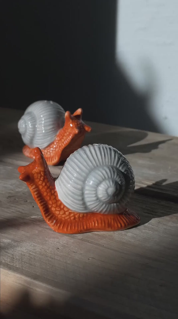 Snail Salt Pepper Set Multicolour