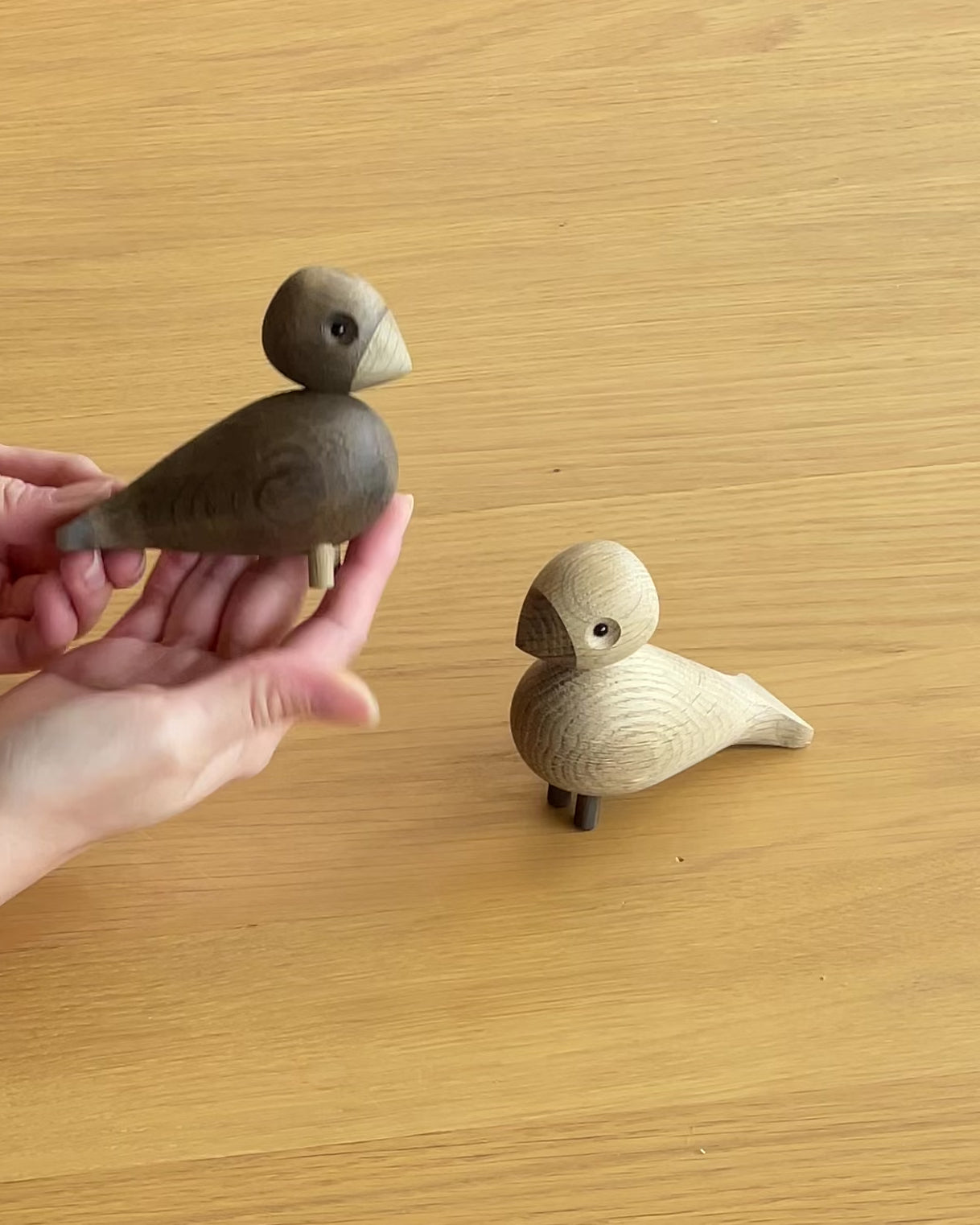 kay bojesen lovebirds pair
