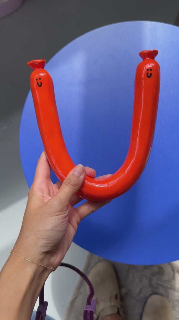 Wobbly Studio Happy Saucisse Wall Decor