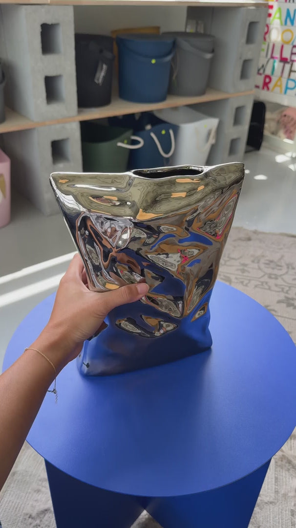 HKliving HK Objects Bag of Crisps Vase