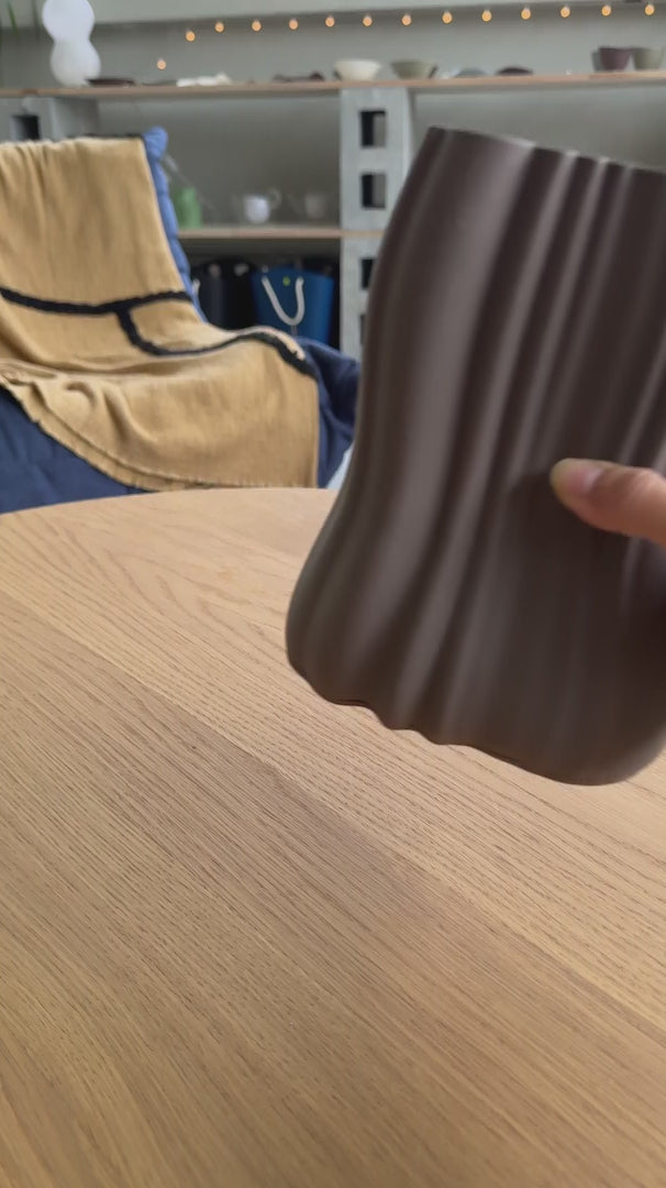 ferm LIVING Moire Vase Small