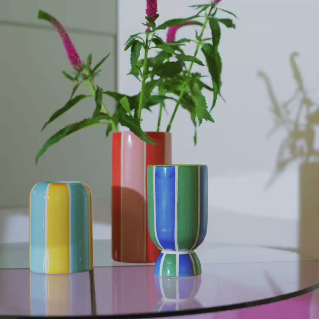 klevering Ligne Vase Set of 3 Multicolour 1