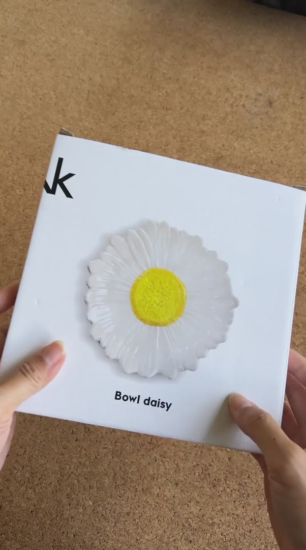 Daisy Bowl White