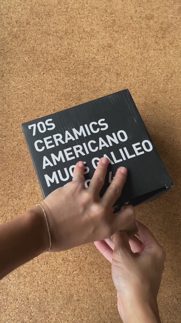 HKliving 70s Ceramics Americano Mugs Galileo