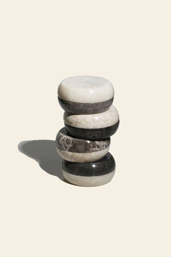 stillgoods Berg Double Lid Box Black Marble