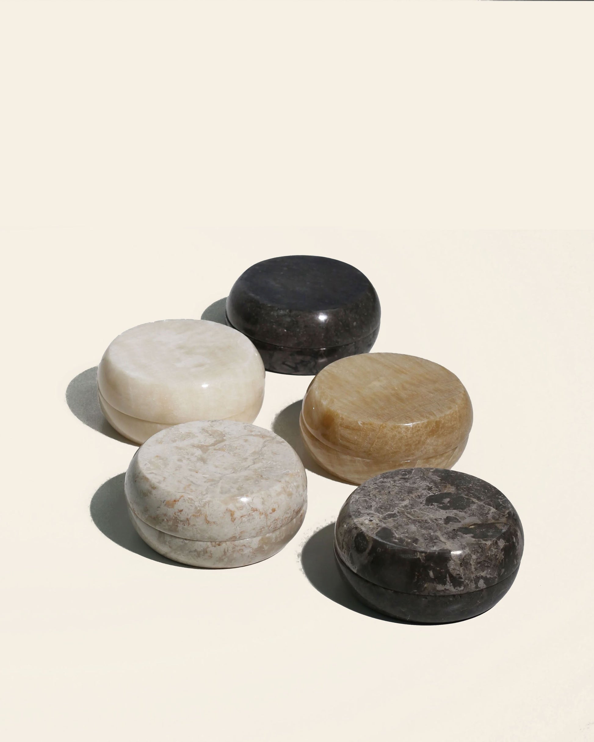 stillgoods Berg Double Lid Box Black Marble